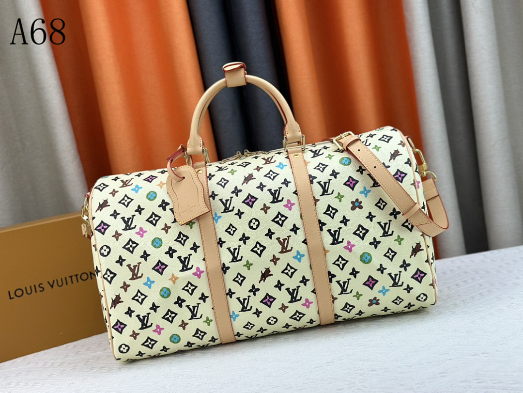 LVutton A68 Multicolore Keepall #3569