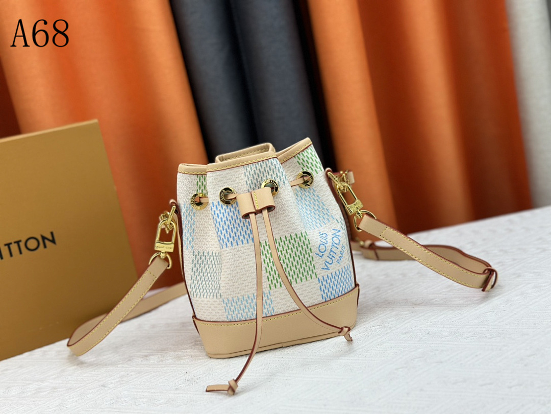 LVutton A68 Mini Bucket Bag #4505 1 LVutton A68 Mini Bucket Bag #4505