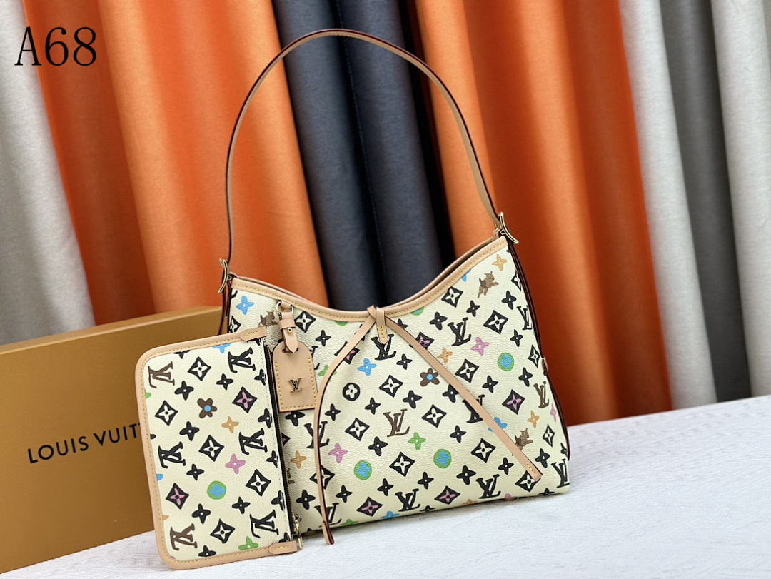 LVutton A68 Monogram Multicolore Bag #4184