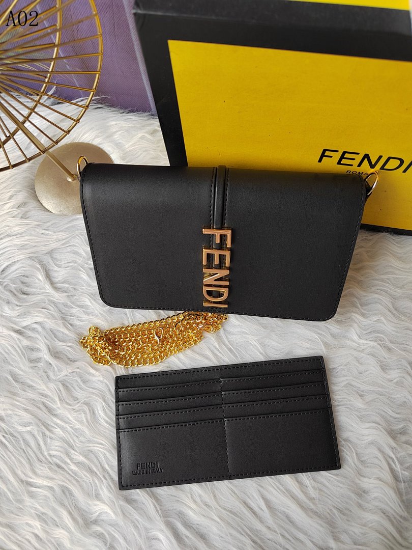 FENDI – Baguette Bag with Cardholder Set #2368