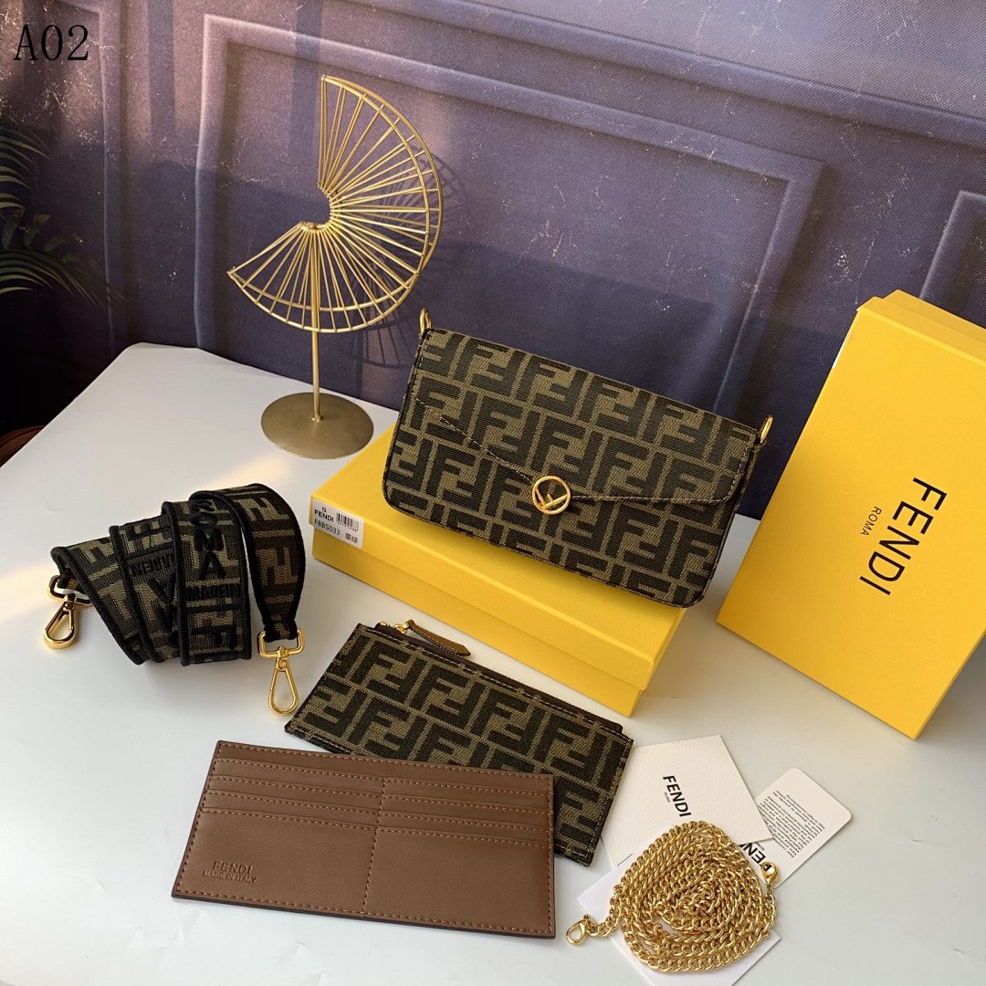 FENDI – Baguette Mini Clutch #2364