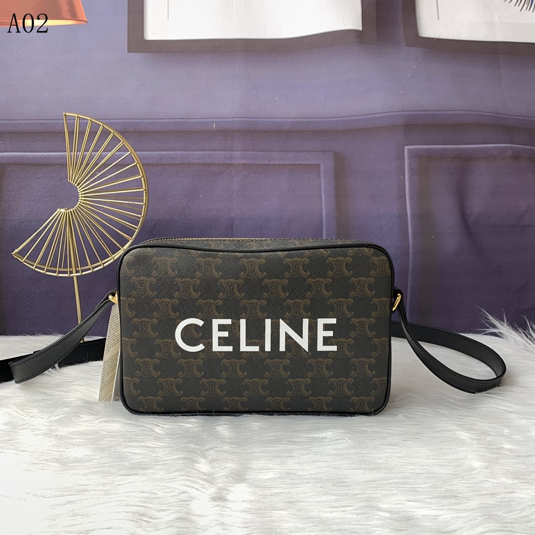 C3linee + A02 + Triomphe Logo Camera Bag #1440