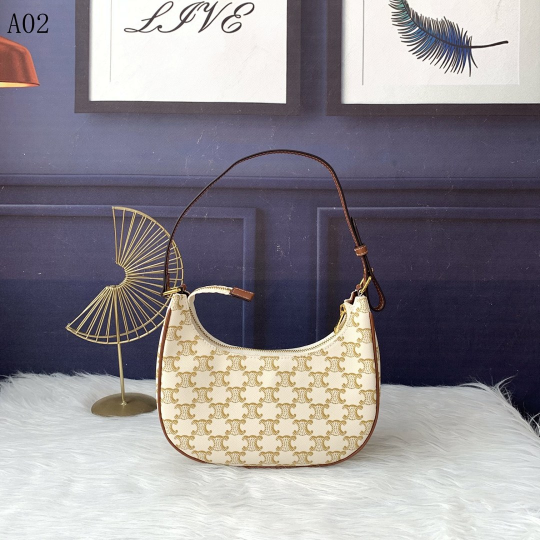 C3linee + Classic Calfskin + Half-Moon Bag #1430