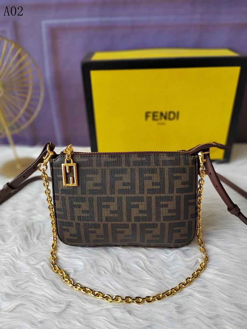 FENDI – Baguette Mini Crossbody Bag #2547