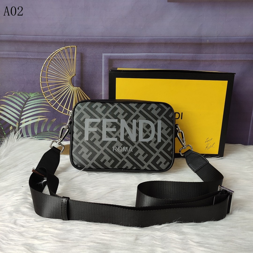 FENDII - Baguette Mini Crossbody Bag #2438 1 FENDI – Baguette Mini Crossbody Bag #2438