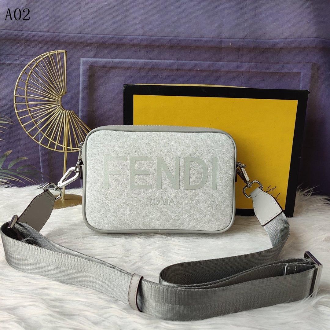 FENDI + Baguette Mini + Crossbody Bag #2306