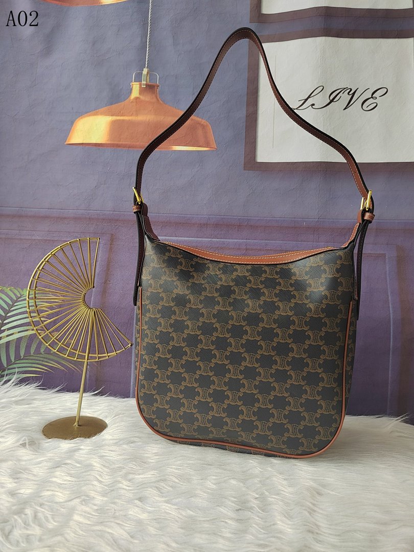 Gucc1 – Horsebit 1955 – Monogram Canvas Shoulder Bag #1423