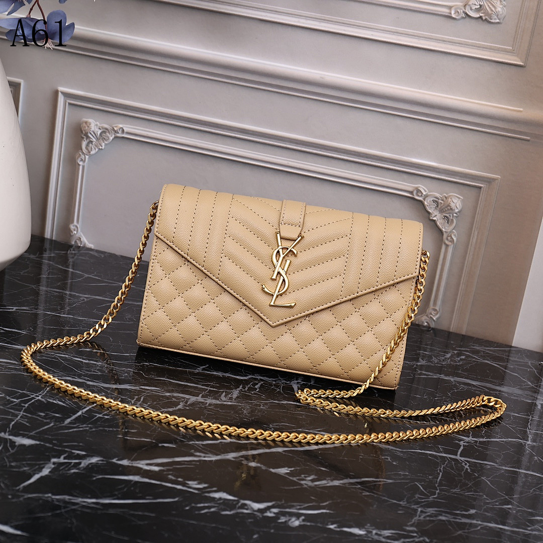 SntLaurent + A61 + Monogramme Clutch Bag #5025