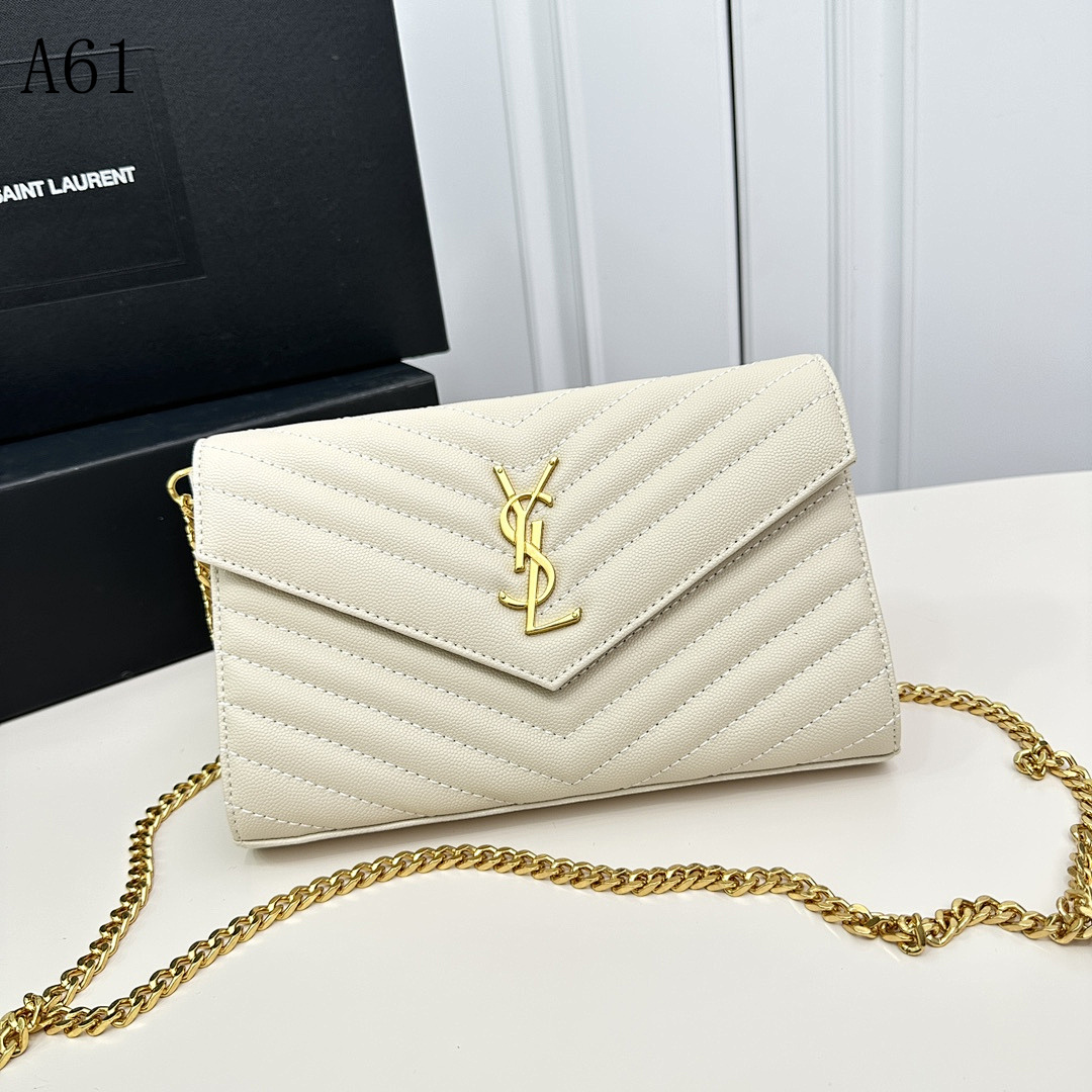 SntLaurent + A61 + Monogram Wallet on Chain #5109