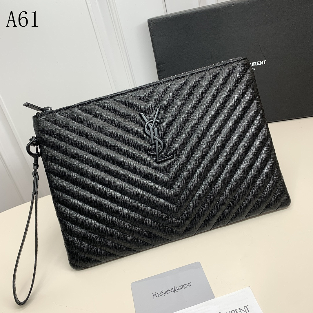 SntLaurent + A61 + Monogram Clutch #4913