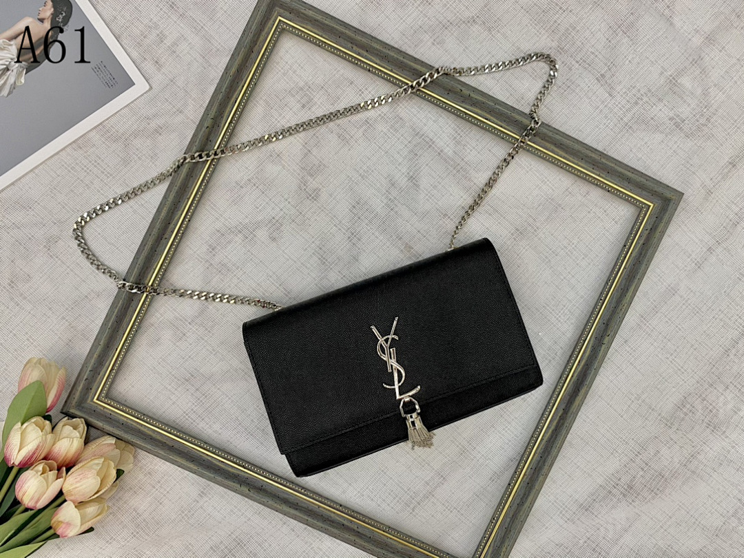 YSL + A61 + Chain Clutch Bag #5102
