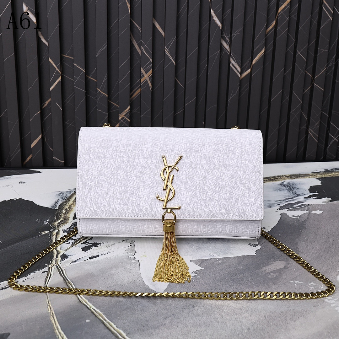 SntLaurent + A61 + Monogram Tassel Bag #4961