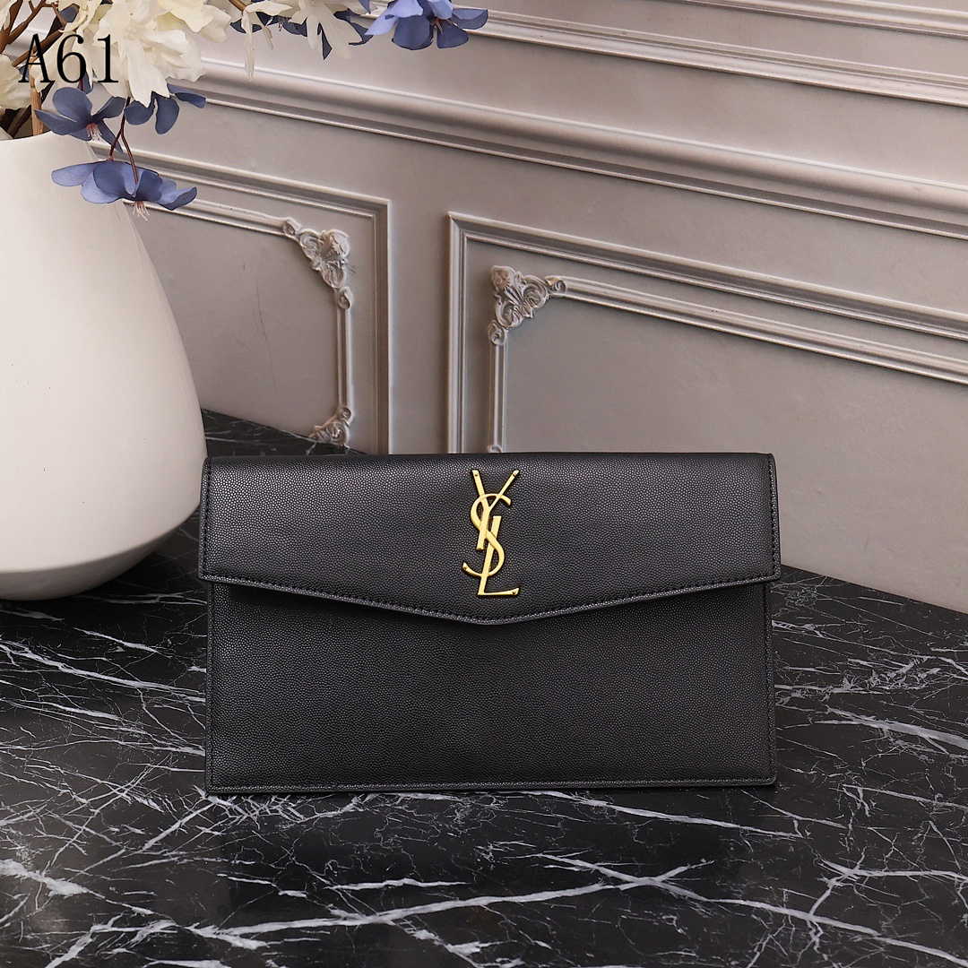 SntLaurent A61 Monogram Envelope Clutch #4963