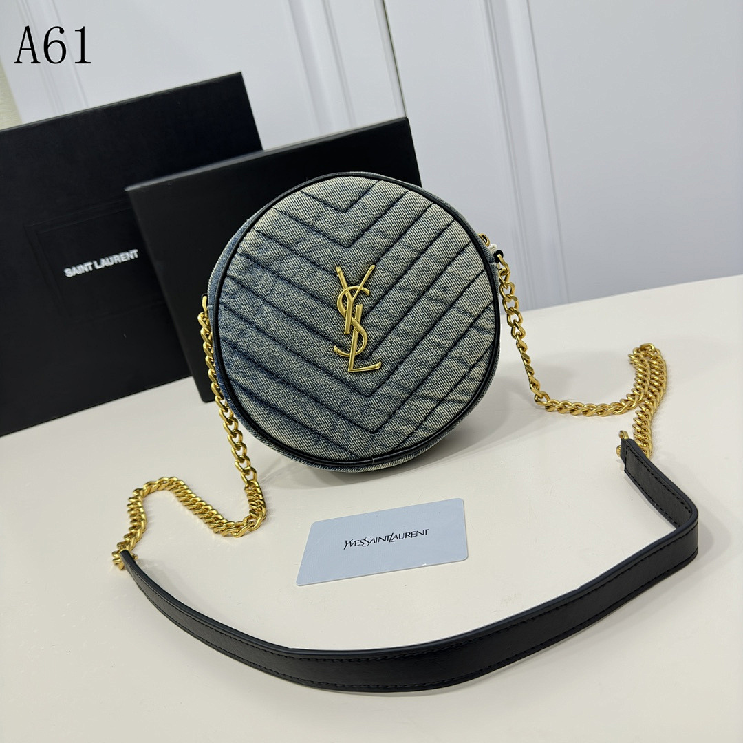 SntLaurent – A61 – Circle Denim Bag #3418