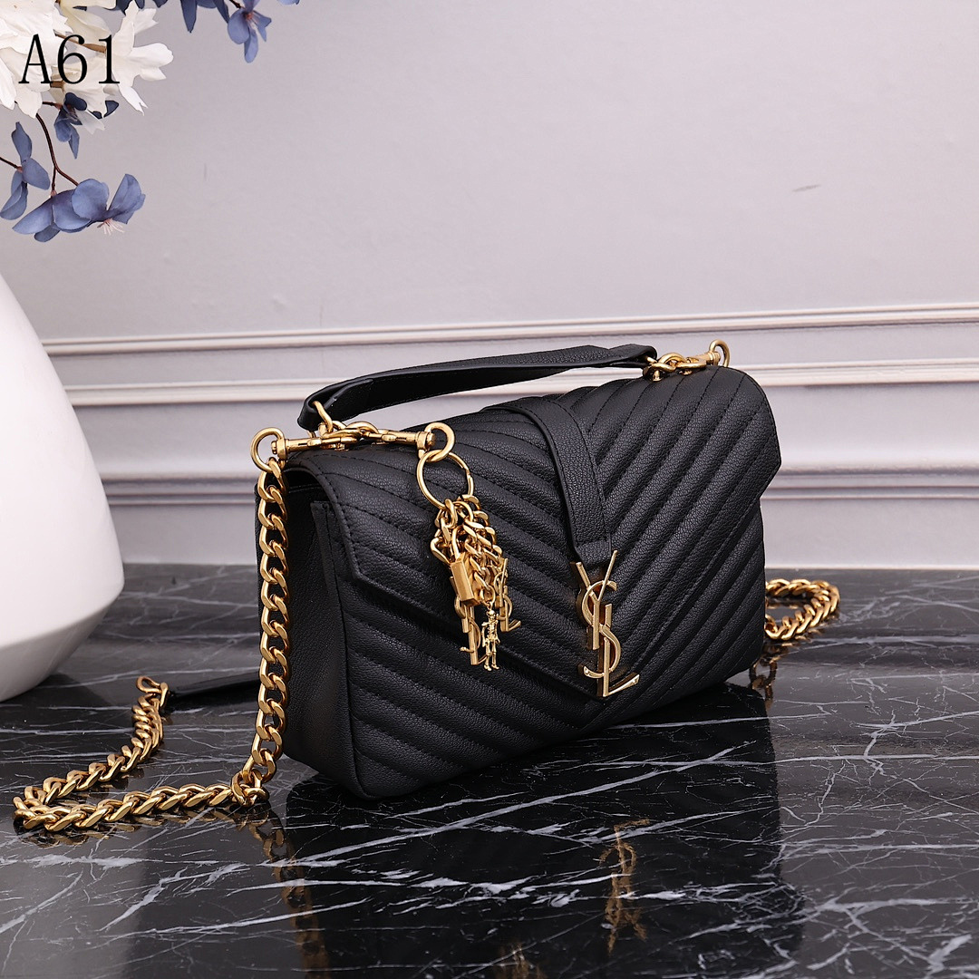 SntLaurent – A61 – Monogramme Chain Shoulder Bag #1073