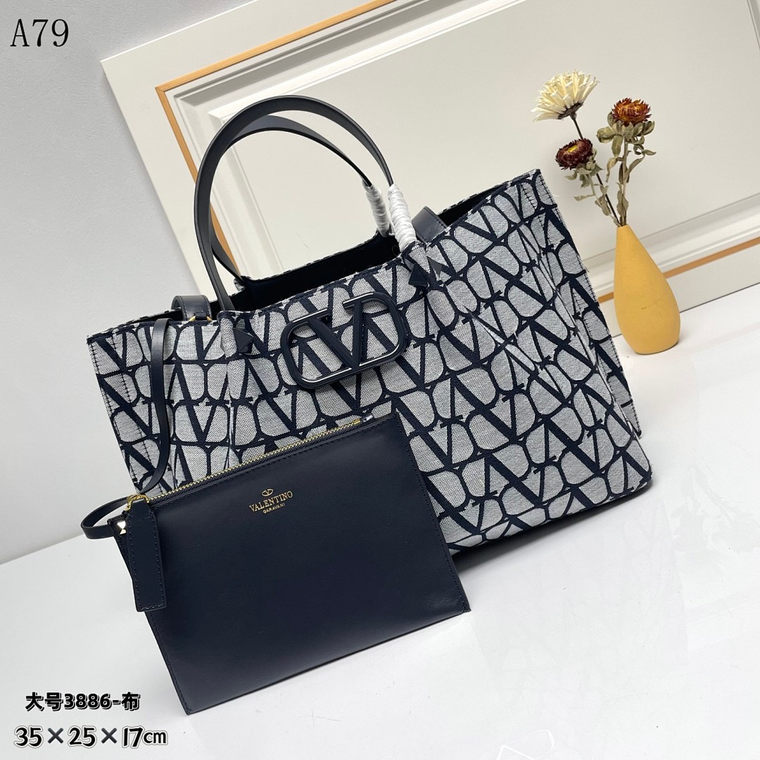 Valentiino + A79 + VLogo Tote Bag #5363
