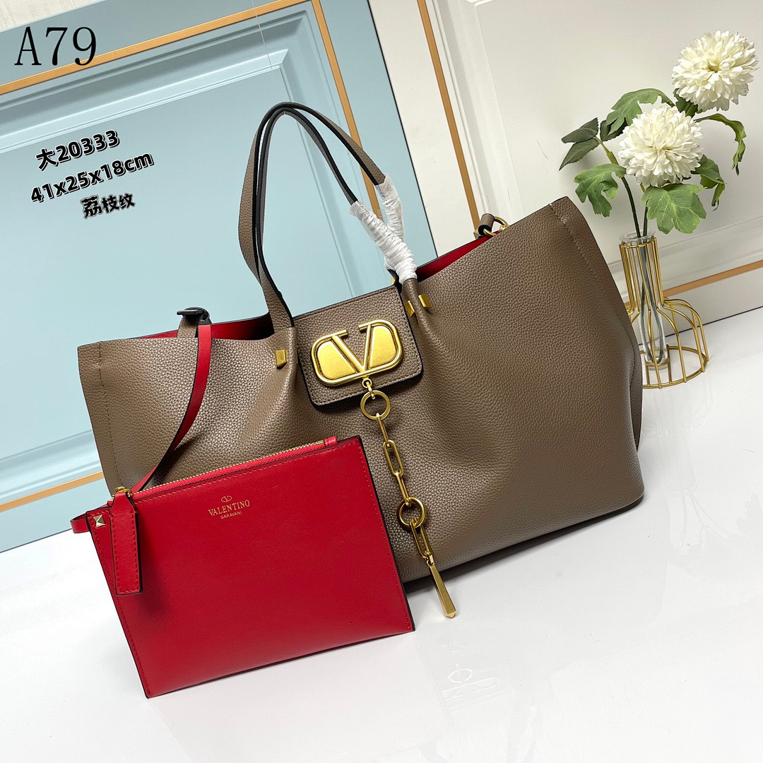 Valentiino + A79 + VLogo Tote Bag #5332