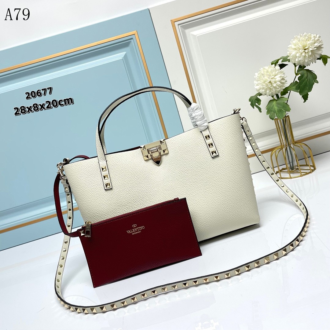 Valentiino + 20677 + Rockstud Tote Bag #5318