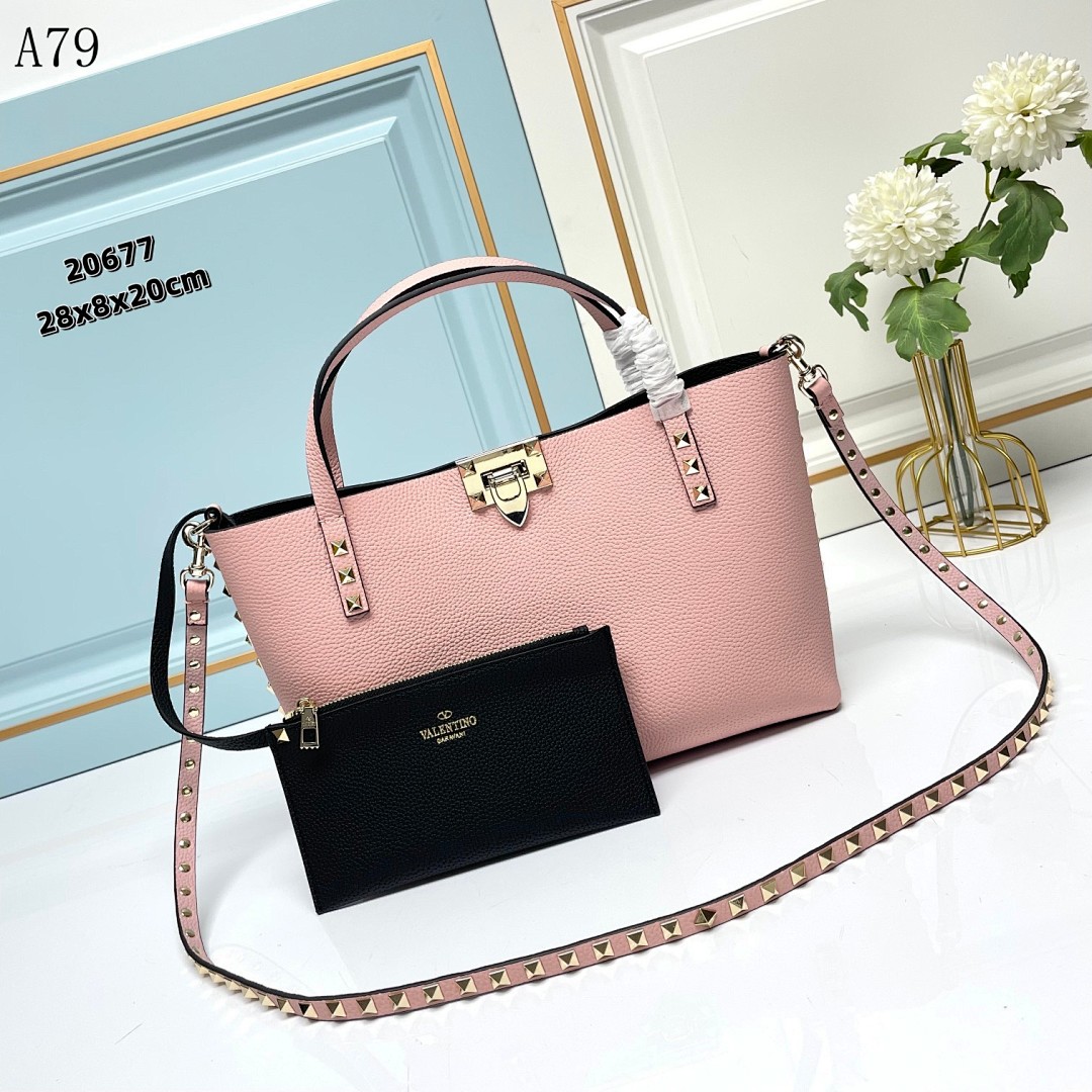 Valentiino + 20677 + Rockstud Tote Bag #5290