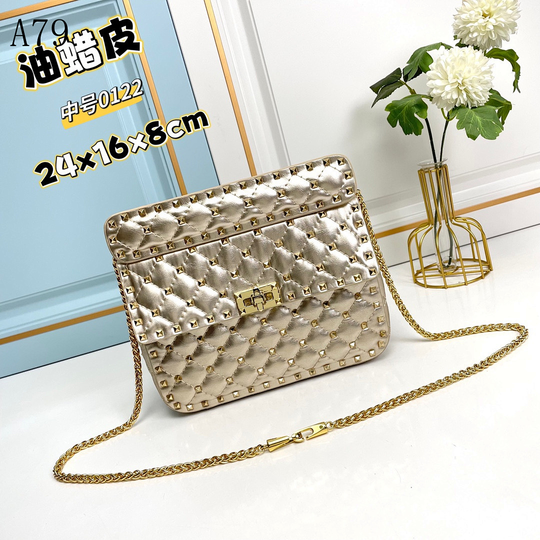 A79 Oil Wax Leather Quilted Crossbody Bag #5179 1 A79 Oil Wax Leather Quilted Crossbody Bag #5179