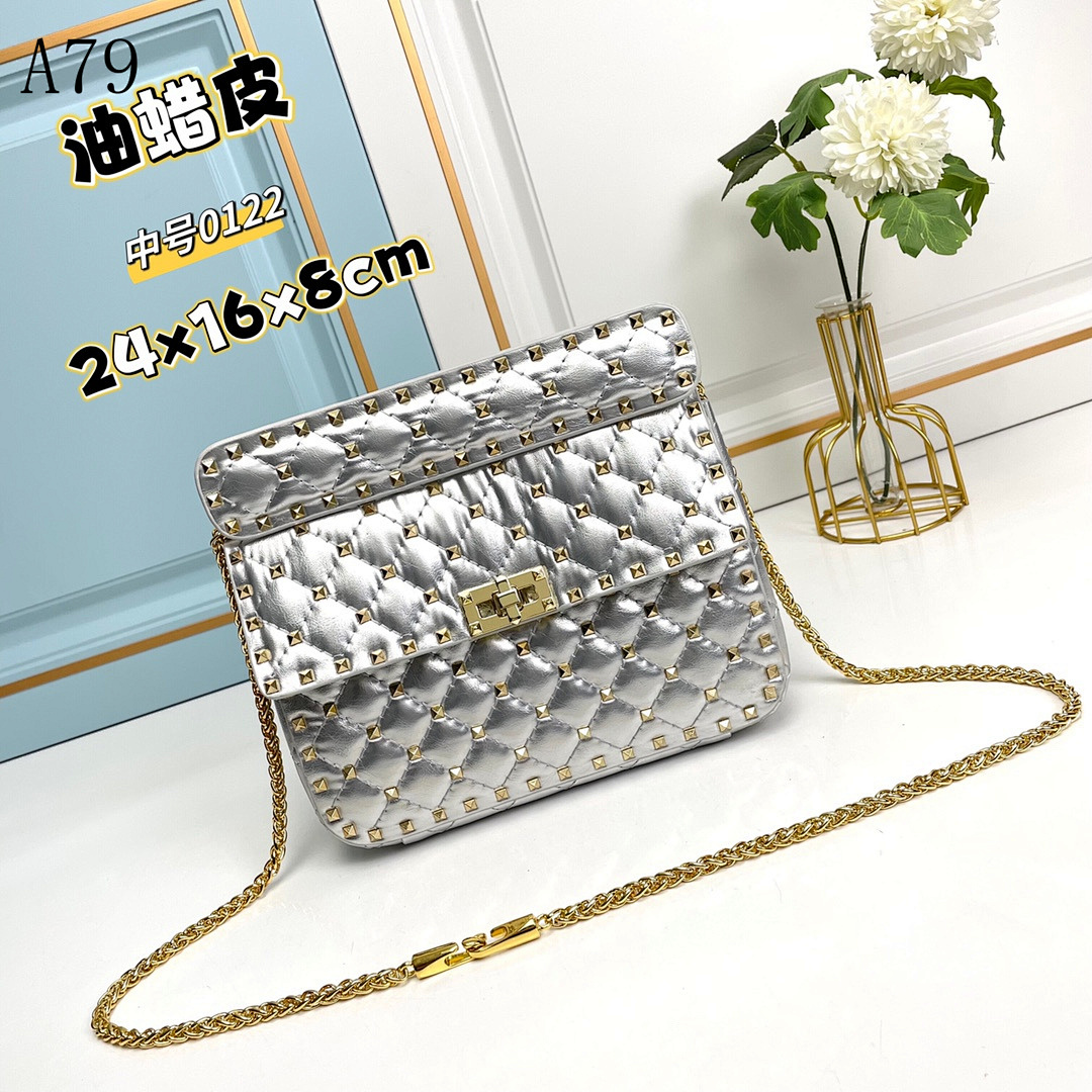 A79 Oil Wax Leather Crossbody Bag #5157