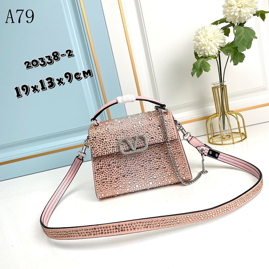 A79 + 20338-2 + Sparkling Rhinestone Crossbody Bag #5250