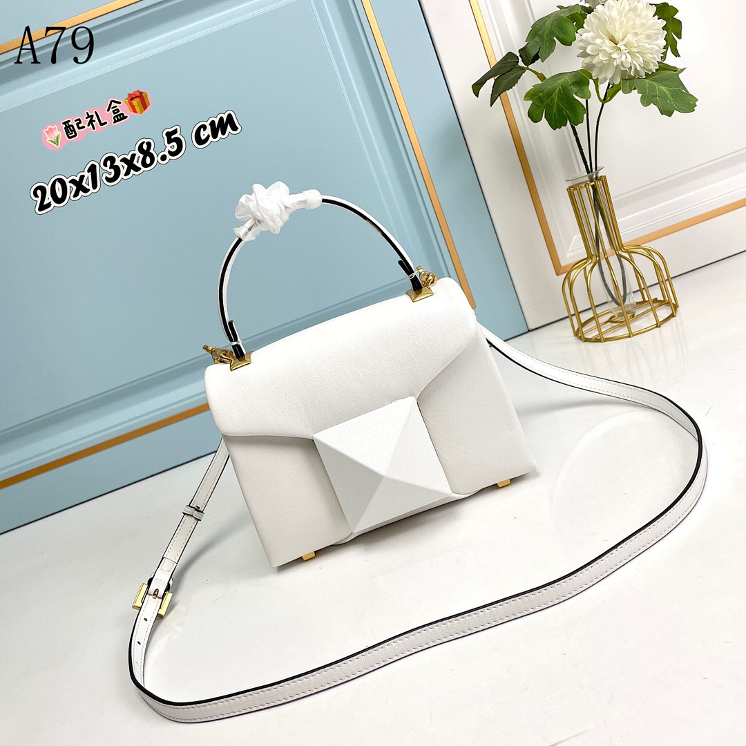 A79 Luxury Geometric White Handbag #5364