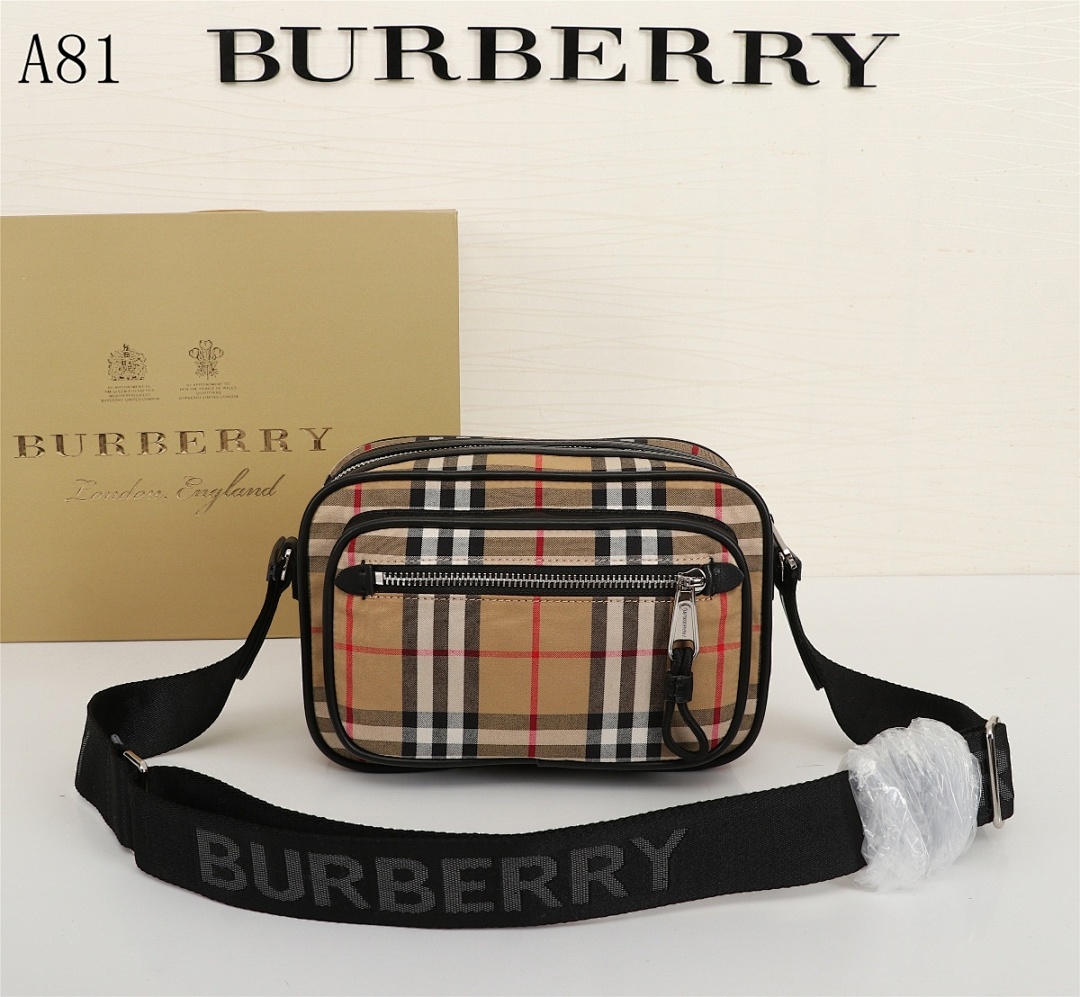 Burberyy A81 Check Crossbody Bag #5470