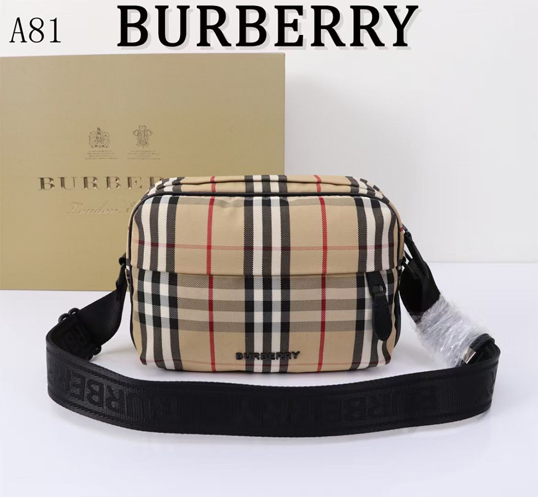 Burberyy A81 Check Crossbody Bag #5415