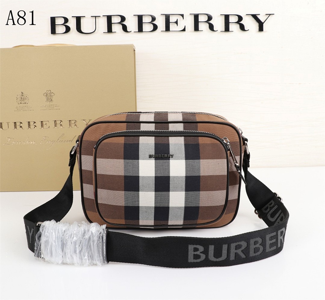 Burberyy A81 Check Crossbody Bag #5457