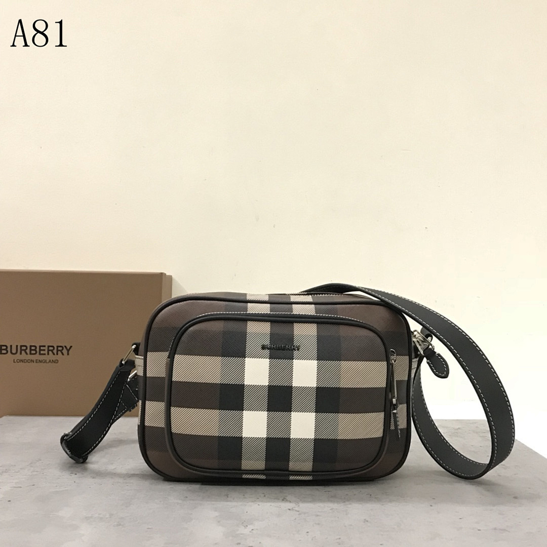 Burberyy A81 Check Crossbody Bag #5418