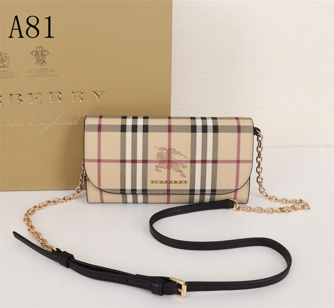 Burberyy A81 Check Clutch Bag #5452