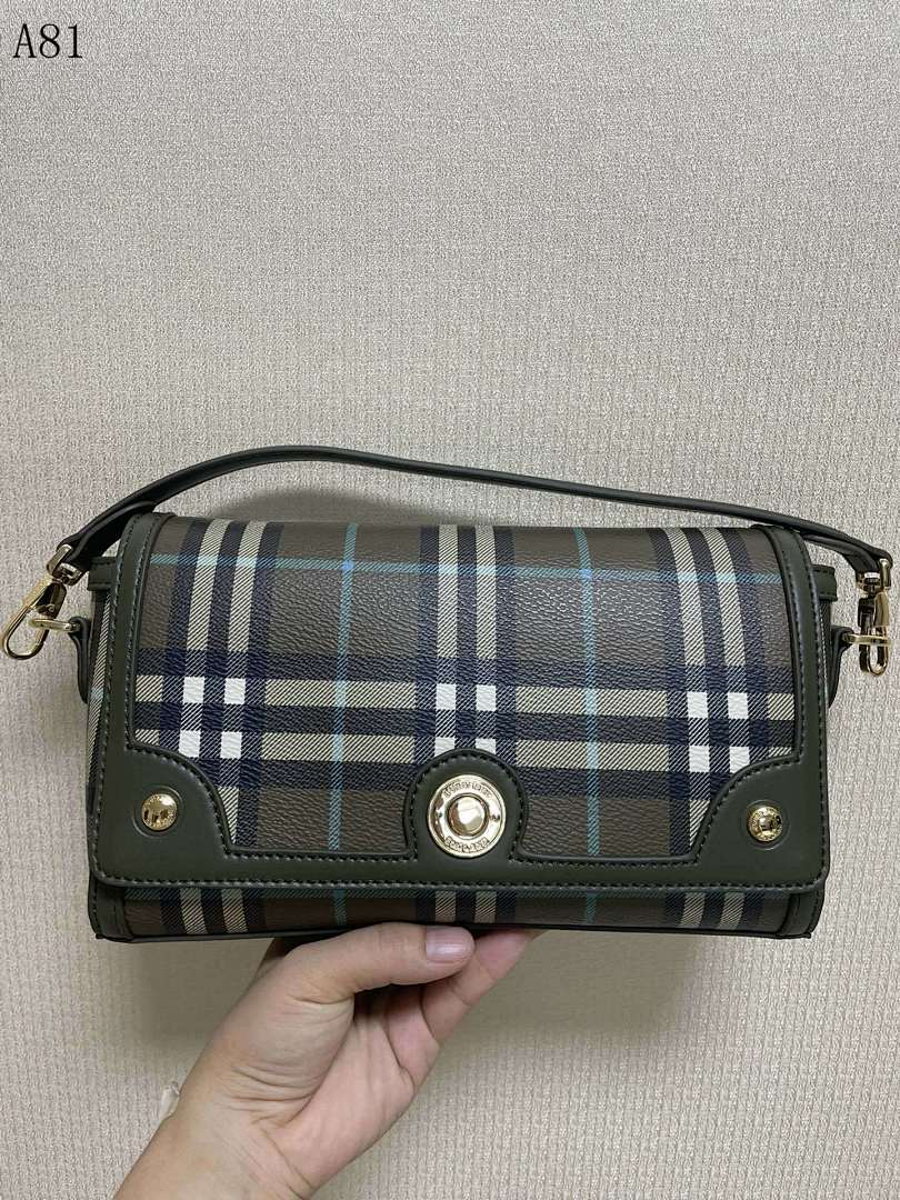 Burberyy + A81 + Check Crossbody Bag #5451