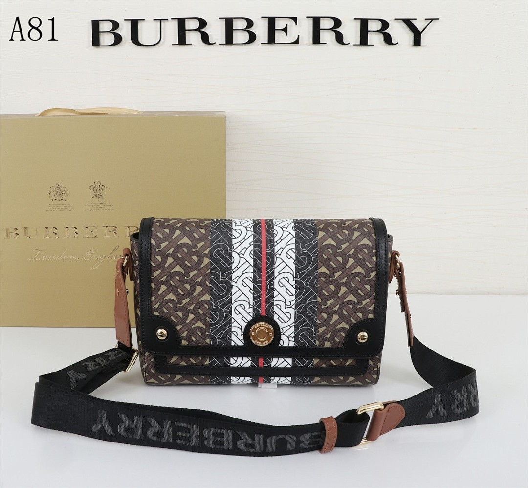 Burberyy A81 Monogram Crossbody Bag #5444