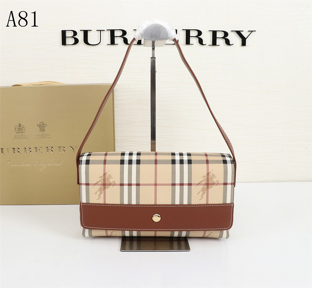 Burberyy A81 Check Shoulder Bag #5429