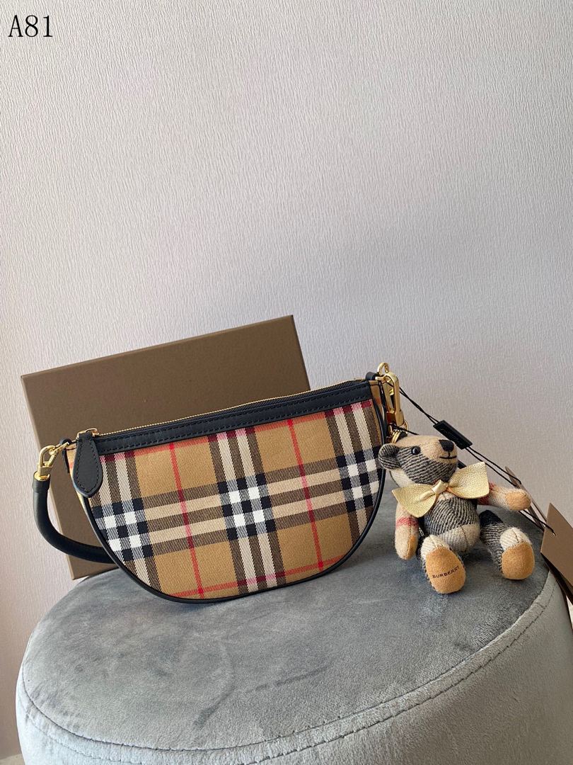 Burberyy Check Crossbody Bag #3442