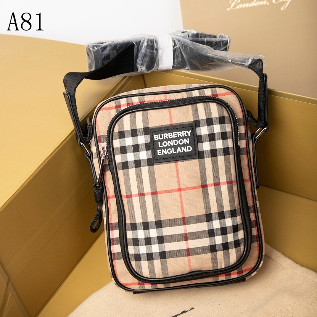 Burberyy A81 Check Crossbody Bag #1523