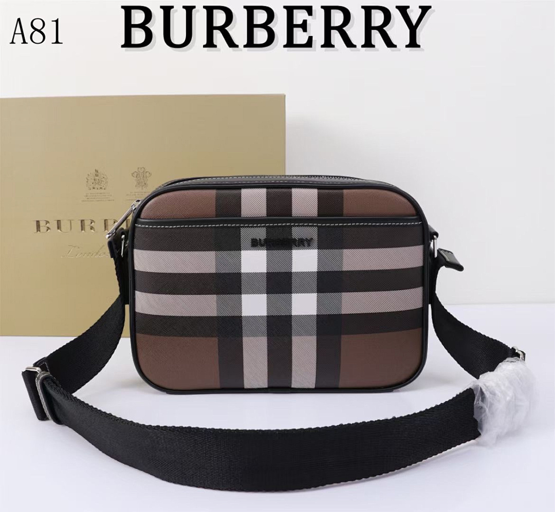 Burberyy A81 Check Crossbody Bag #5483