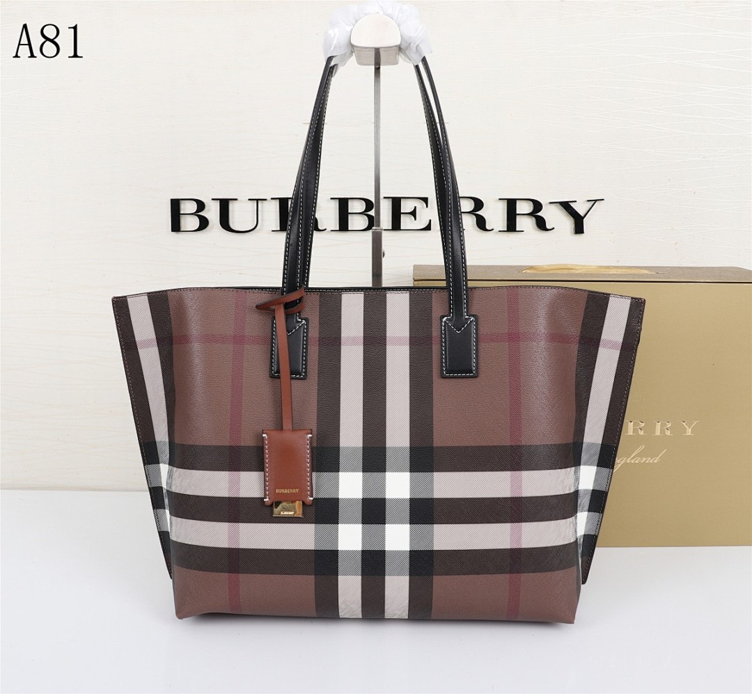 Burberyy A81 Check Tote Bag #1515