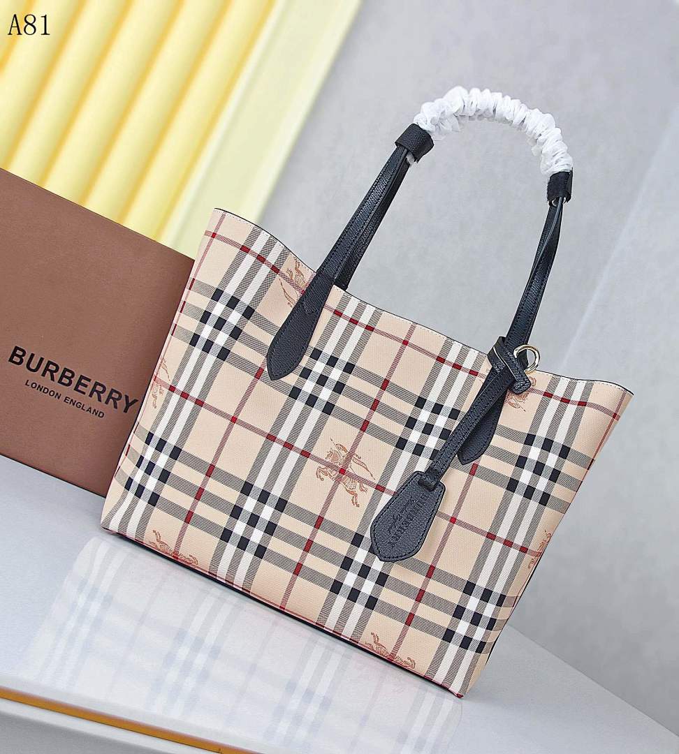 Burberyy A81 Check Tote Bag #1503
