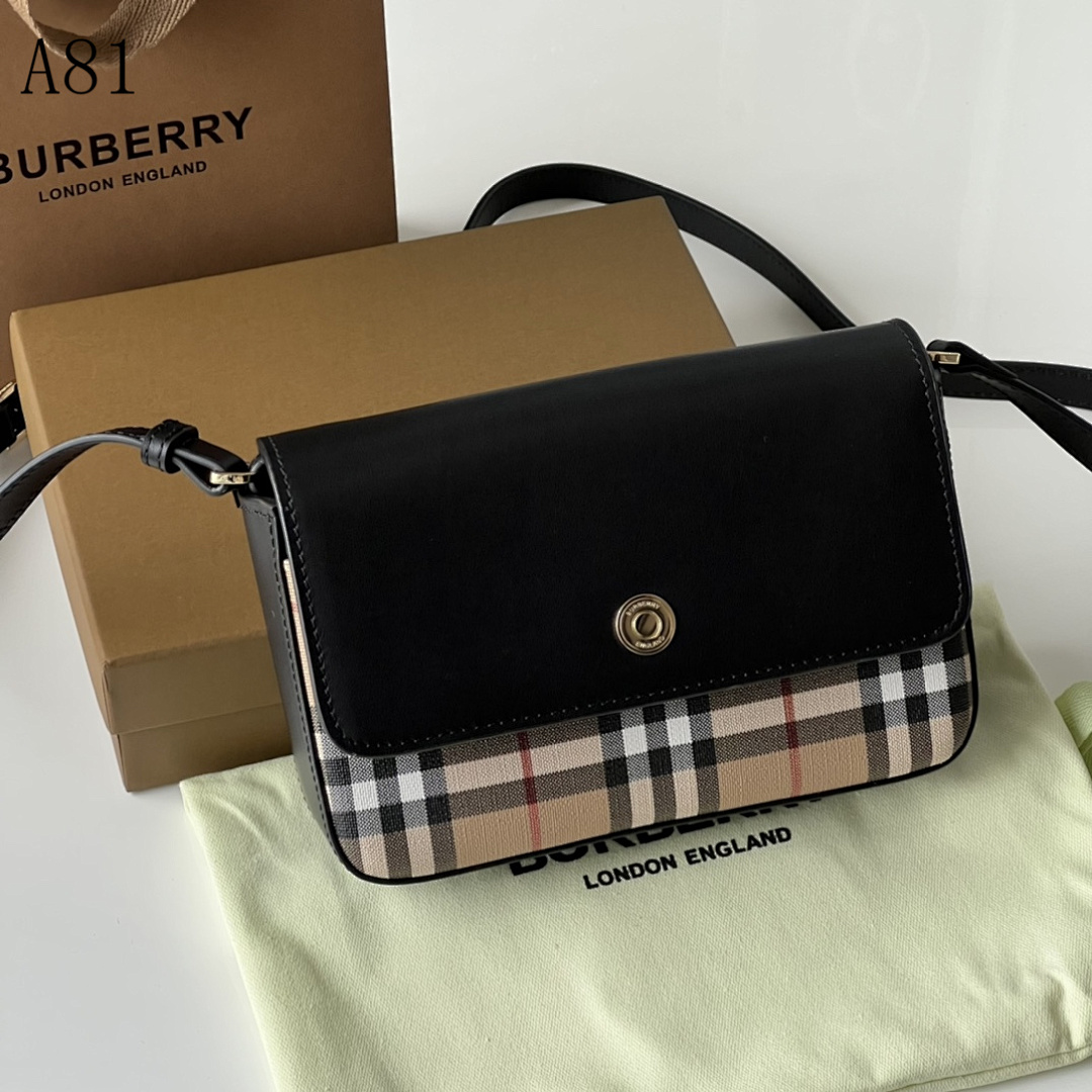 Burberyy – Small Check Crossbody Bag #1498