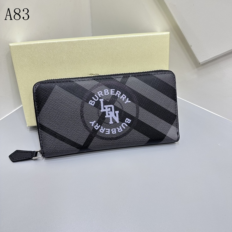 Burberyy x New York Yankees Collaborative Zip-Around Wallet #3222