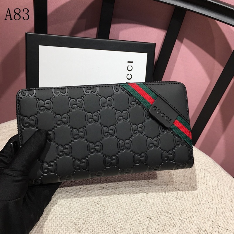 Gucc1 A83 GG Supreme Long Wallet #5945