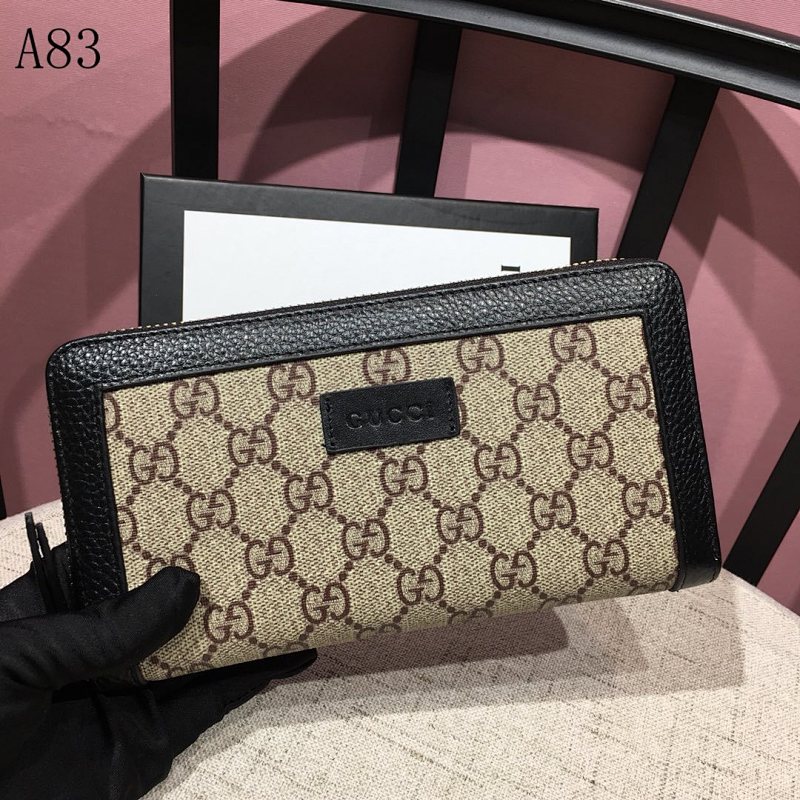 Gucc1 GG Supreme Long Wallet #3096