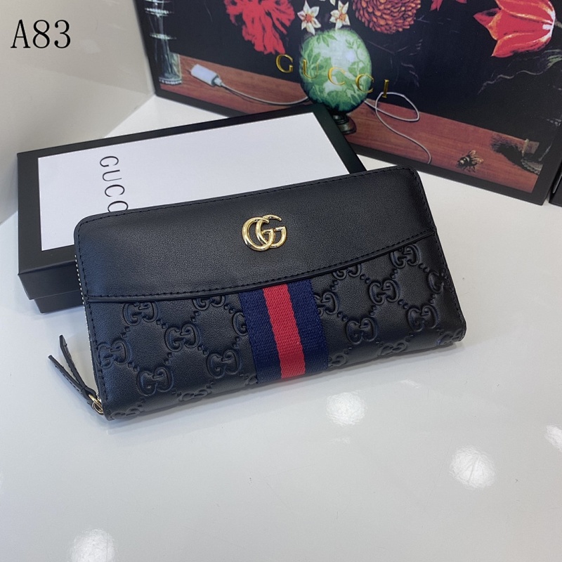 Gucc1 – A83 – GG Supreme Web Long Wallet #862