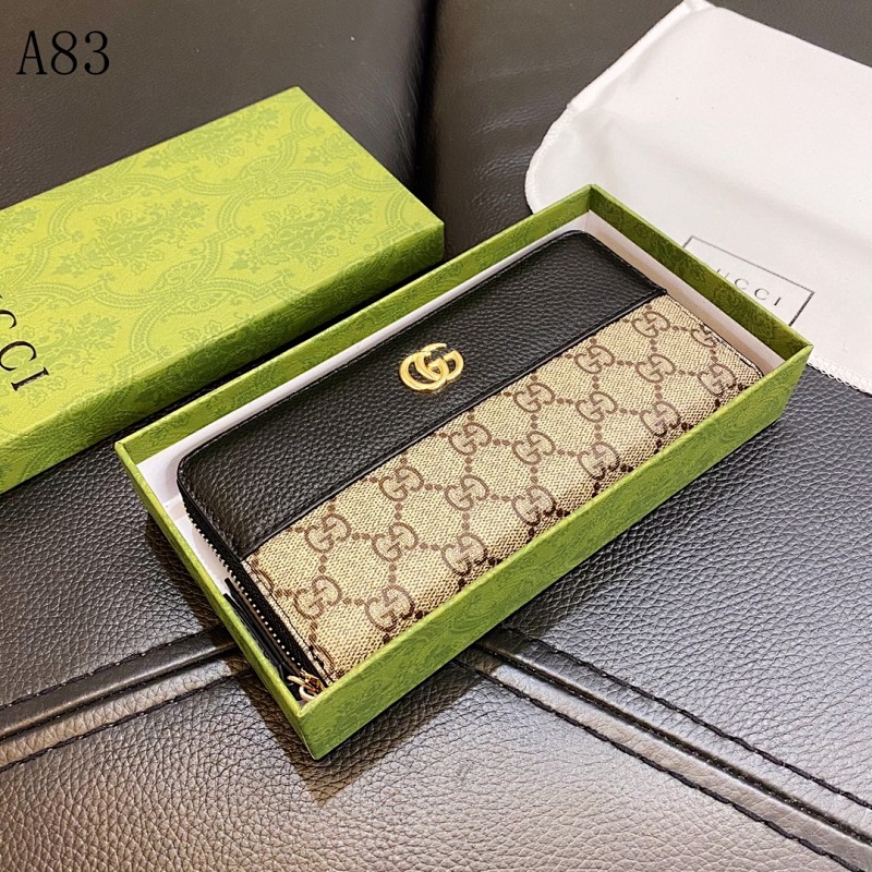 Gucc1 GG Supreme Long Wallet #861