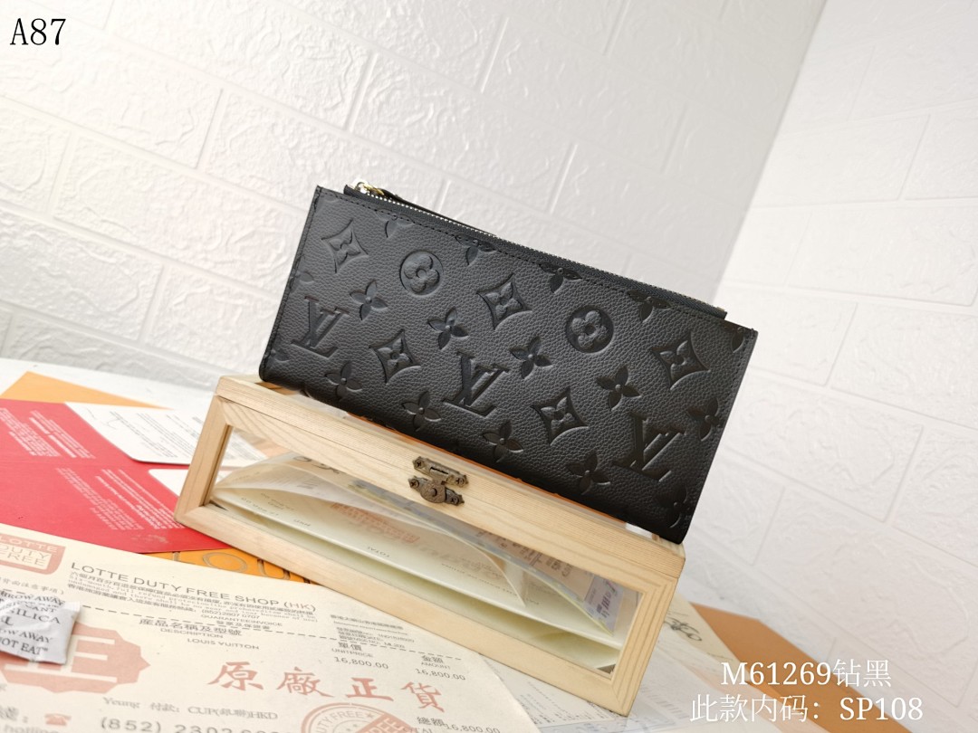 LVutton M61269 Zip Around Wallet #5933 1 LVutton M61269 Zip Around Wallet #5933