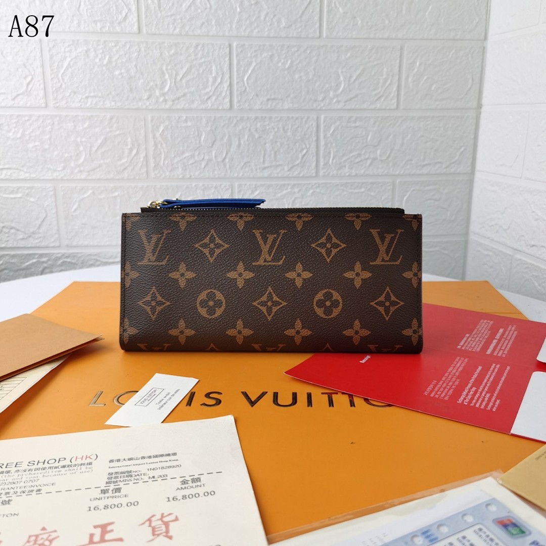 LVutton A87 Zippy Wallet #5896