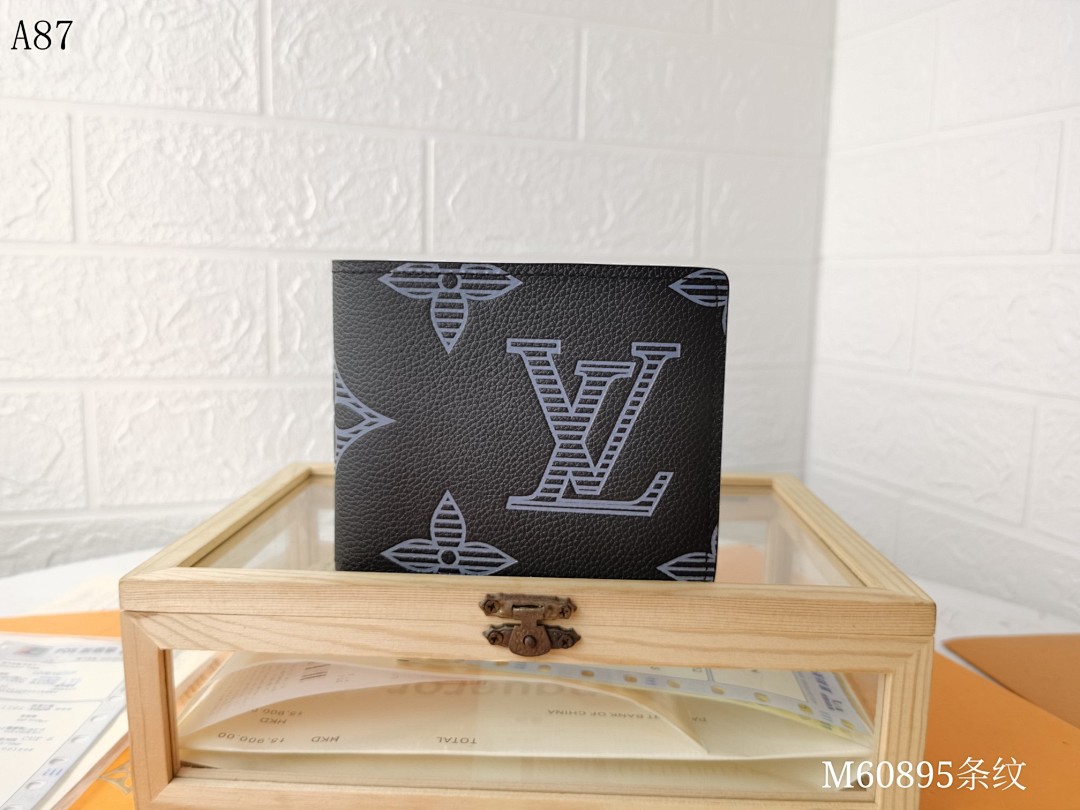 LVutton M60895 Monogram Canvas Wallet #919