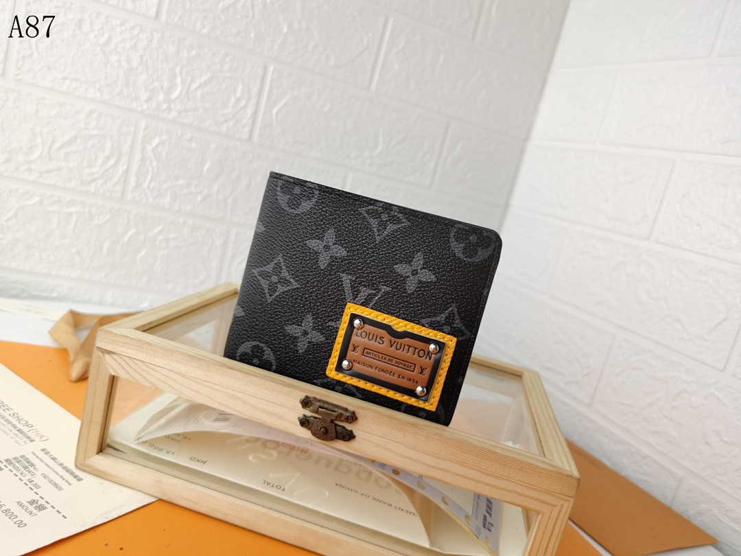 LVutton Monogram Canvas Wallet #904 1 LVutton Monogram Canvas Wallet #904